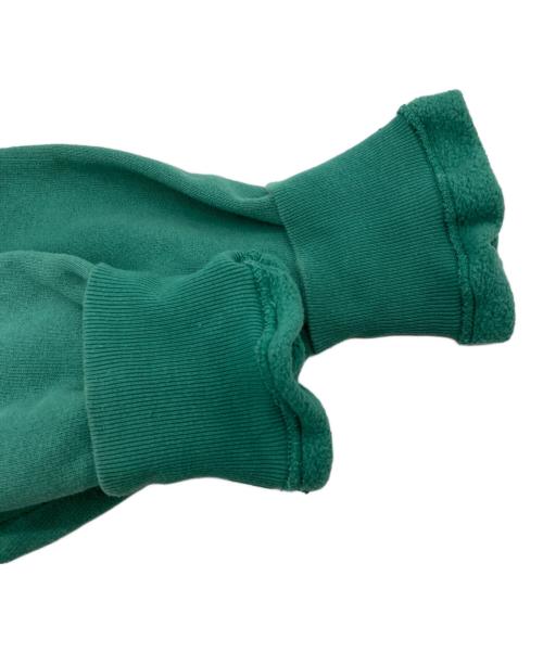 Champion REVERSE WEAVE（チャンピオン リバース ウィーブ）Champion REVERSE WEAVE (チャンピオン リバース ウィーブ) ラグランスリーブスウェットトレーナー グリーン サイズ:Lの古着・服飾アイテム