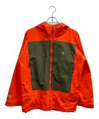MOUNTAIN HARD WEARマウンテンハードウェア）の古着「Drypeak Jacket」｜レッド×カーキ