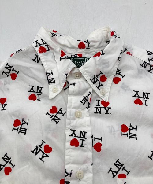 GITMAN BROS（ギットマンブラザーズ）GITMAN BROS (ギットマンブラザーズ) I LOVE NYシャツ ホワイト サイズ:Mの古着・服飾アイテム