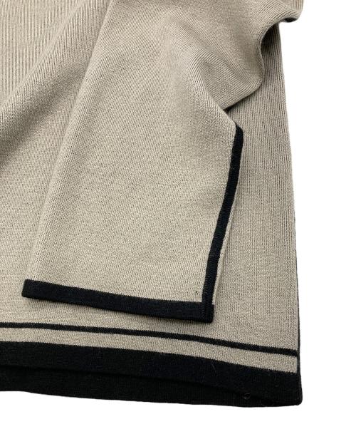 自由区（ジユウク）自由区 (ジユウク) 洗える/マルチウェイ リバーシブルニット セットアップ ベージュ サイズ:Lの古着・服飾アイテム