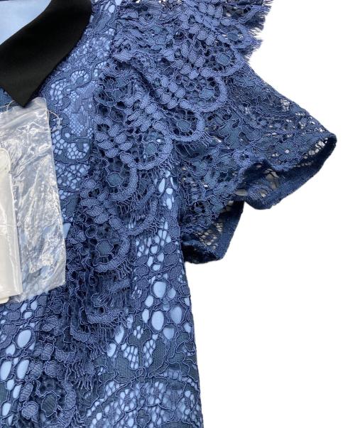 Diagram GRACE CONTINENTAL（ダイアグラム グレースコンチネンタル）Diagram GRACE CONTINENTAL (ダイアグラム グレースコンチネンタル) レースワンピース スカイブルー サイズ:M 未使用品の古着・服飾アイテム