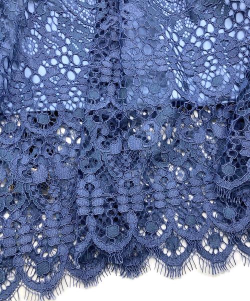 Diagram GRACE CONTINENTAL（ダイアグラム グレースコンチネンタル）Diagram GRACE CONTINENTAL (ダイアグラム グレースコンチネンタル) レースワンピース スカイブルー サイズ:M 未使用品の古着・服飾アイテム