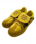 KILLWINNERキルウィナー）の古着「ジャーマントレーナー ローカット」｜イエロー