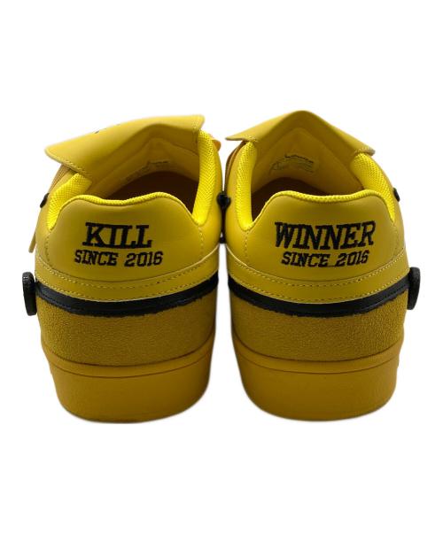 KILLWINNER（キルウィナー）KILLWINNER (キルウィナー) ジャーマントレーナー ローカット イエロー サイズ:26.5㎝の古着・服飾アイテム