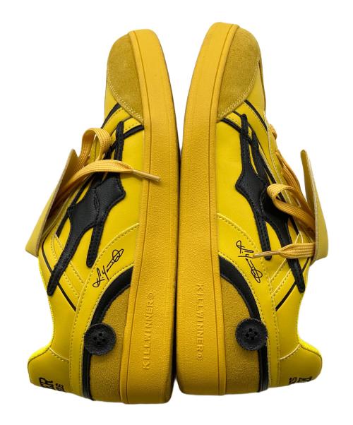 KILLWINNER（キルウィナー）KILLWINNER (キルウィナー) ジャーマントレーナー ローカット イエロー サイズ:26.5㎝の古着・服飾アイテム