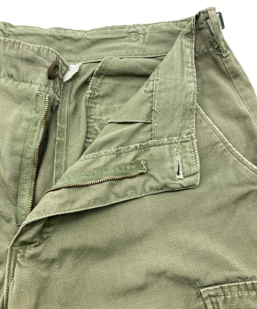 US ARMY（ユーエスアーミー）US ARMY (ユーエスアーミー) JUNGLE FATIGUE TROUSERS オリーブ サイズ:R-Sの古着・服飾アイテム
