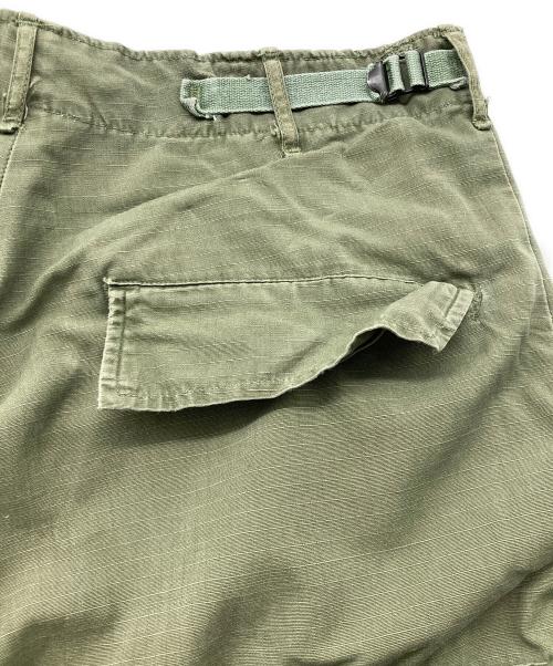 US ARMY（ユーエスアーミー）US ARMY (ユーエスアーミー) JUNGLE FATIGUE TROUSERS オリーブ サイズ:R-Sの古着・服飾アイテム