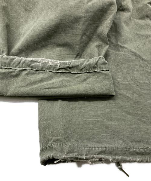 US ARMY（ユーエスアーミー）US ARMY (ユーエスアーミー) JUNGLE FATIGUE TROUSERS オリーブ サイズ:R-Sの古着・服飾アイテム