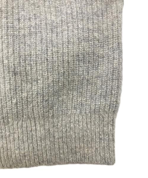 UNTITLED（アンタイトル）UNTITLED (アンタイトル) ウールフォックスヘアリーニット ベージュ サイズ:44の古着・服飾アイテム