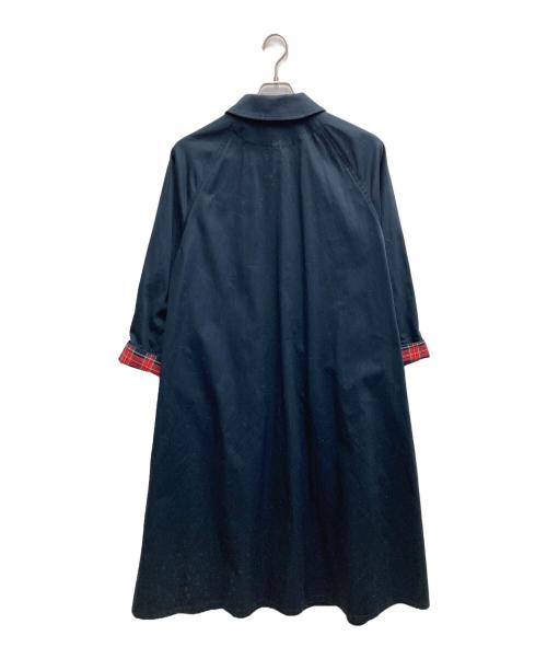 mizuiro-ind（ミズイロインド）mizuiro-ind (ミズイロインド) soutien collar coat ネイビー サイズ:FREEの古着・服飾アイテム