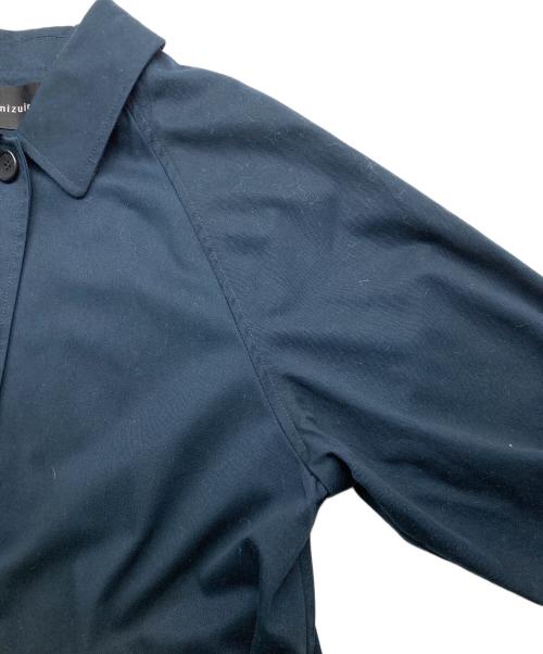 mizuiro-ind（ミズイロインド）mizuiro-ind (ミズイロインド) soutien collar coat ネイビー サイズ:FREEの古着・服飾アイテム