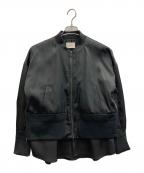 LE PHILル フィル）の古着「ボンバージャケット」｜ブラック