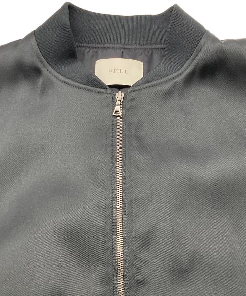 LE PHIL（ル フィル）LE PHIL (ル フィル) ボンバージャケット ブラック サイズ:1の古着・服飾アイテム