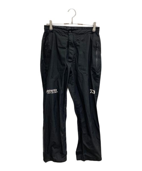 DAIWA（ダイワ）DAIWA (ダイワ) ゴアテックスレインパンツ ブラック サイズ:Mの古着・服飾アイテム