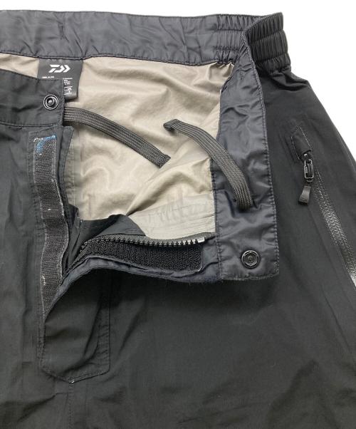 DAIWA（ダイワ）DAIWA (ダイワ) ゴアテックスレインパンツ ブラック サイズ:Mの古着・服飾アイテム