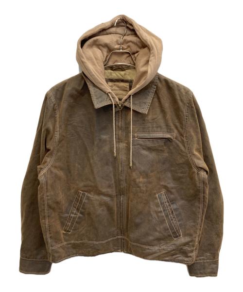 Columbia（コロンビア）Columbia (コロンビア) フードドッキングジャケット ブラウン サイズ:Lの古着・服飾アイテム