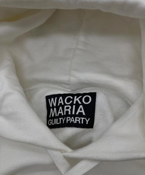 WACKO MARIA（ワコマリア）WACKO MARIA (ワコマリア) HEAVY WEIGHT PULLOVER HOODED SWEAT SHIRT ホワイト サイズ:Lの古着・服飾アイテム