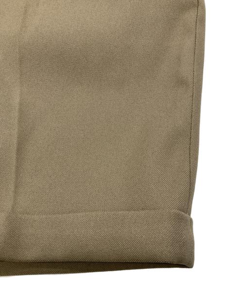 THEOREM（セオレム）THEOREM (セオレム) Turn up Sta-Pre Short Pants ベージュ サイズ:Lの古着・服飾アイテム