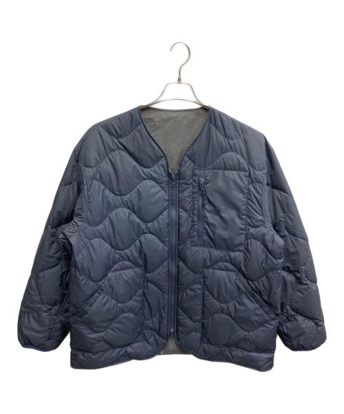 THE NORTHFACE PURPLELABEL（ザ・ノースフェイス パープルレーベル）THE NORTHFACE PURPLELABEL (ザ・ノースフェイス パープルレーベル) Down Cardigan ネイビー サイズ:Mの古着・服飾アイテム