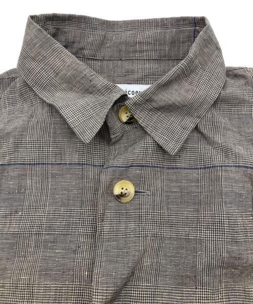 Veritecoeur（ヴェリテクール）Veritecoeur (ヴェリテクール) グレンチェック オールインワン グレー サイズ:フリーの古着・服飾アイテム