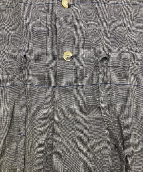 Veritecoeur（ヴェリテクール）Veritecoeur (ヴェリテクール) グレンチェック オールインワン グレー サイズ:フリーの古着・服飾アイテム