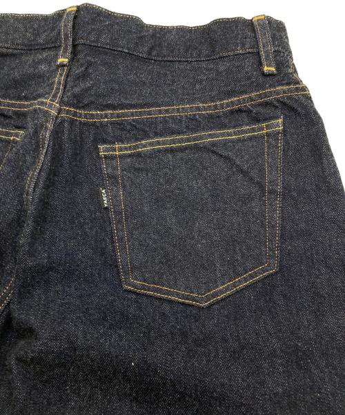 YAECA（ヤエカ）YAECA (ヤエカ) ワイドテーパードデニムパンツ インディゴ サイズ:SIZE30の古着・服飾アイテム