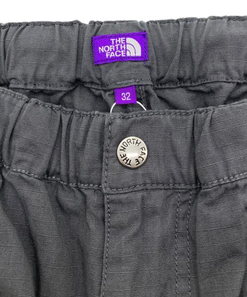 THE NORTHFACE PURPLELABEL（ザ・ノースフェイス パープルレーベル）THE NORTHFACE PURPLELABEL (ザ・ノースフェイス パープルレーベル) Ripstop Wide Cropped Field Pants グレー サイズ:32 未使用品の古着・服飾アイテム