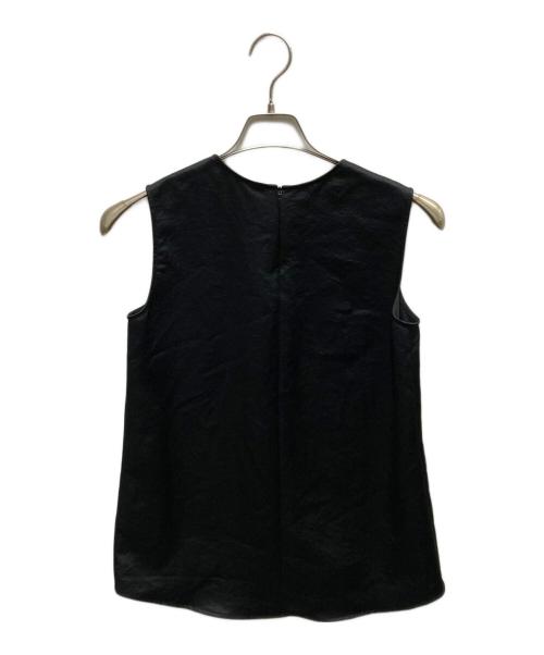 EVERYDAY I LIKE.（エヴリデイ アイ ライク）EVERYDAY I LIKE. (エヴリデイ アイ ライク) Minimal Satin ブラウス ブラック サイズ:表記無の古着・服飾アイテム