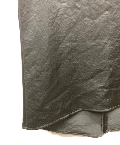 EVERYDAY I LIKE.（エヴリデイ アイ ライク）EVERYDAY I LIKE. (エヴリデイ アイ ライク) Minimal Satin ブラウス ブラック サイズ:表記無の古着・服飾アイテム