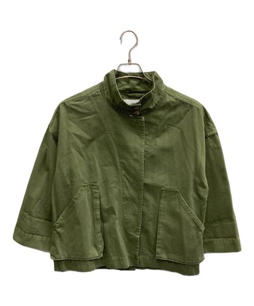 rabens saloner（ラーベンスサロナー）rabens saloner (ラーベンスサロナー) Canvas light Jacket カーキ サイズ:Sの古着・服飾アイテム