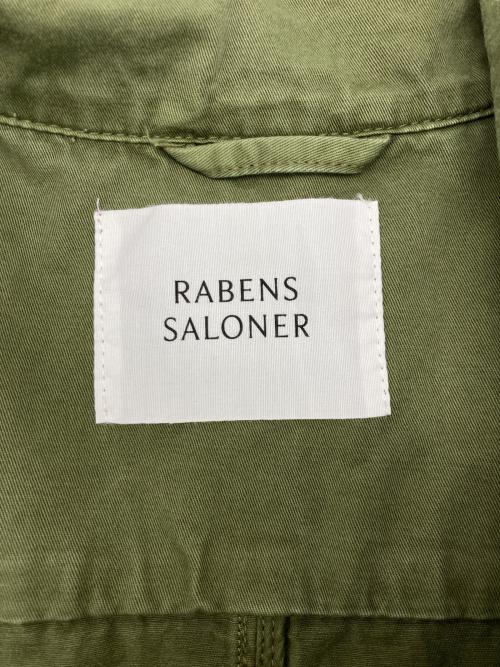rabens saloner（ラーベンスサロナー）rabens saloner (ラーベンスサロナー) Canvas light Jacket カーキ サイズ:Sの古着・服飾アイテム