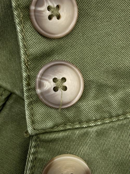 rabens saloner（ラーベンスサロナー）rabens saloner (ラーベンスサロナー) Canvas light Jacket カーキ サイズ:Sの古着・服飾アイテム