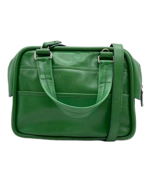 JIL SANDER NAVY（ジルサンダー ネイビー）JIL SANDER NAVY (ジルサンダー ネイビー) 2WAYボストンバッグ グリーンの古着・服飾アイテム