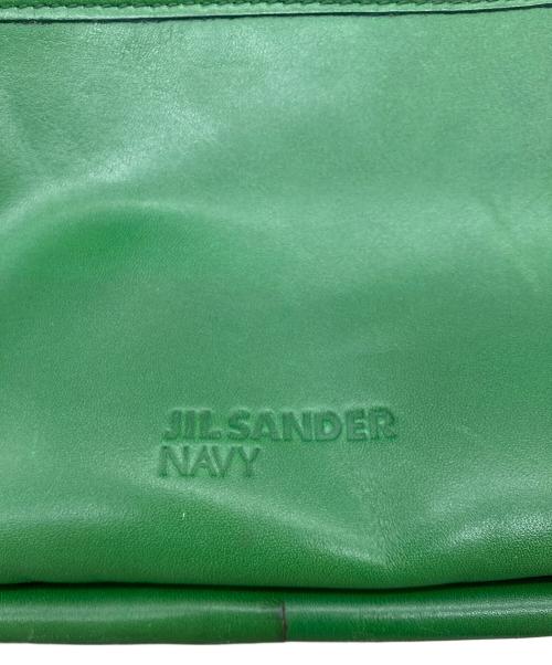 JIL SANDER NAVY（ジルサンダー ネイビー）JIL SANDER NAVY (ジルサンダー ネイビー) 2WAYボストンバッグ グリーンの古着・服飾アイテム