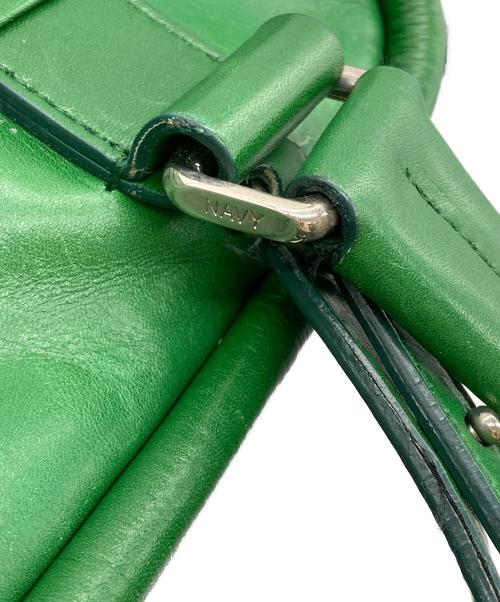 JIL SANDER NAVY（ジルサンダー ネイビー）JIL SANDER NAVY (ジルサンダー ネイビー) 2WAYボストンバッグ グリーンの古着・服飾アイテム