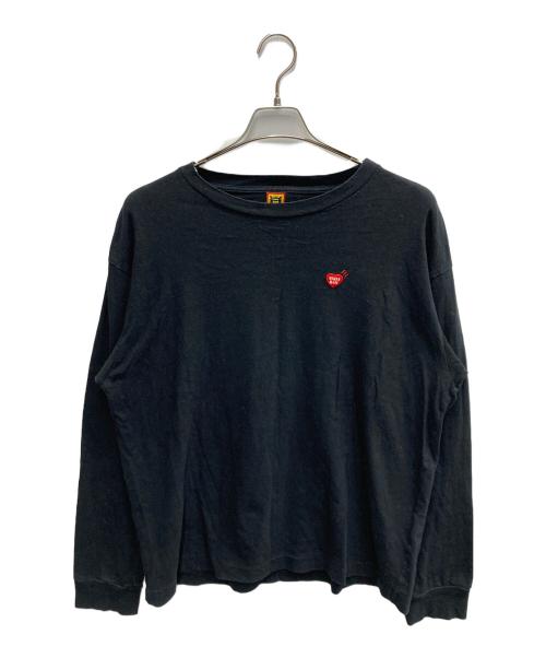 HUMAN MADE（ヒューマンメイド）HUMAN MADE (ヒューマンメイド) Graphic L/S T-Shirt ブラック サイズ:Lの古着・服飾アイテム