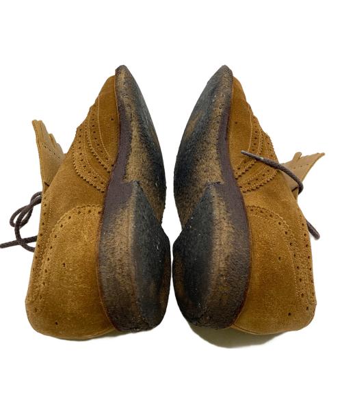 Tricker's（トリッカーズ）Tricker's (トリッカーズ) Needles (ニードルズ) 別注ギリーシューズデザインドレスシューズ ブラウン サイズ:8の古着・服飾アイテム