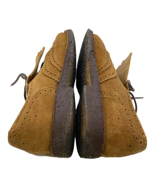 Tricker's（トリッカーズ）Tricker's (トリッカーズ) Needles (ニードルズ) 別注ギリーシューズデザインドレスシューズ ブラウン サイズ:8の古着・服飾アイテム
