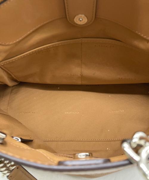COACH（コーチ）COACH (コーチ) ハンドバッグ ブラウンの古着・服飾アイテム