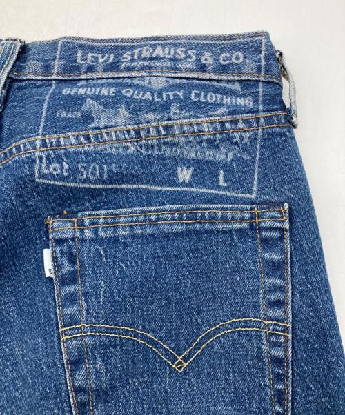 LEVI'S PReMIUM（リーバイス プレミアム）LEVI'S PReMIUM (リーバイスプレミアム) 501 レーザープリント デニムパンツ インディゴ サイズ:76cm (W30)の古着・服飾アイテム
