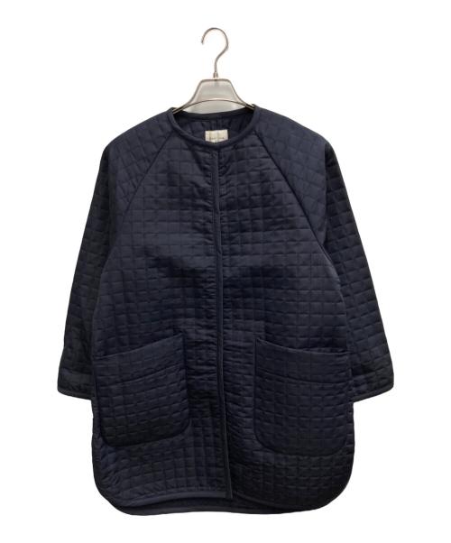 Demi-Luxe Beams（デミルクス ビームス）Demi-Luxe BEAMS (デミルクス ビームス) キルトコート ネイビー サイズ:36の古着・服飾アイテム