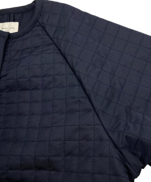 Demi-Luxe Beams（デミルクス ビームス）Demi-Luxe BEAMS (デミルクス ビームス) キルトコート ネイビー サイズ:36の古着・服飾アイテム