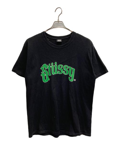 stussy（ステューシー）stussy (ステューシー) soda tee ブラック サイズ:Lの古着・服飾アイテム