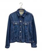 JACOB COHENヤコブコーエン）の古着「ENDRESS LUXURY ウォッシュドオーガニックコットンストレッチデニムジャケット」｜インディゴ