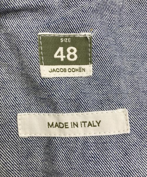 JACOB COHEN（ヤコブコーエン）JACOB COHEN (ヤコブコーエン) ENDRESS LUXURY ウォッシュドオーガニックコットンストレッチデニムジャケット インディゴ サイズ:48の古着・服飾アイテム