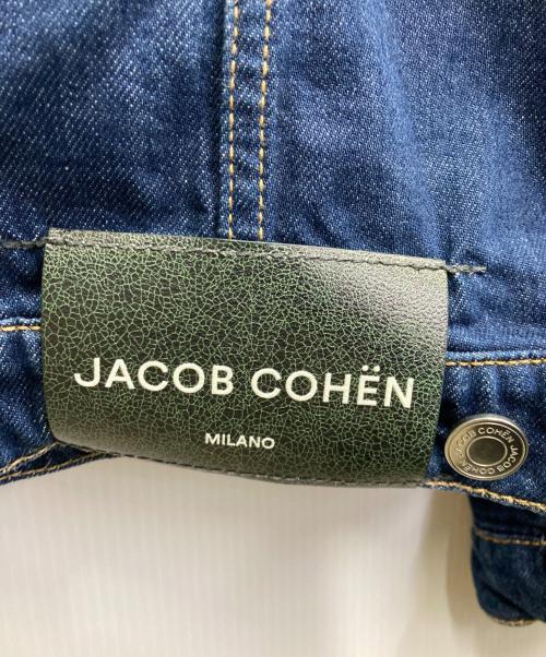 JACOB COHEN（ヤコブコーエン）JACOB COHEN (ヤコブコーエン) ENDRESS LUXURY ウォッシュドオーガニックコットンストレッチデニムジャケット インディゴ サイズ:48の古着・服飾アイテム