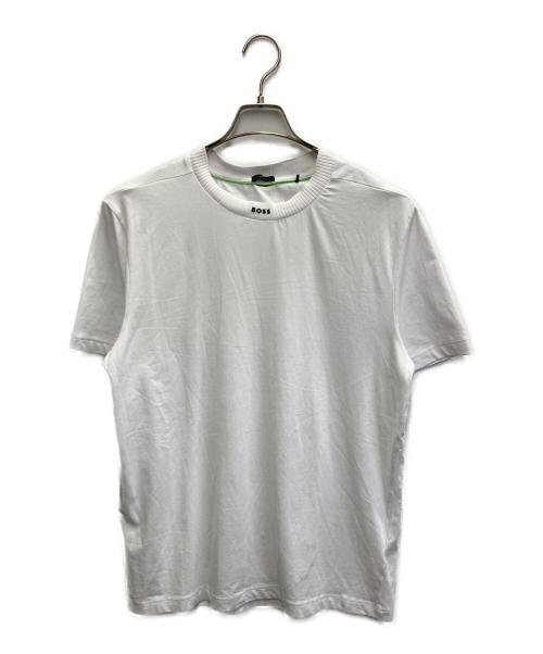 HUGO BOSS（ヒューゴ ボス）HUGO BOSS (ヒューゴ ボス) Tee Rib ホワイト サイズ:Mの古着・服飾アイテム