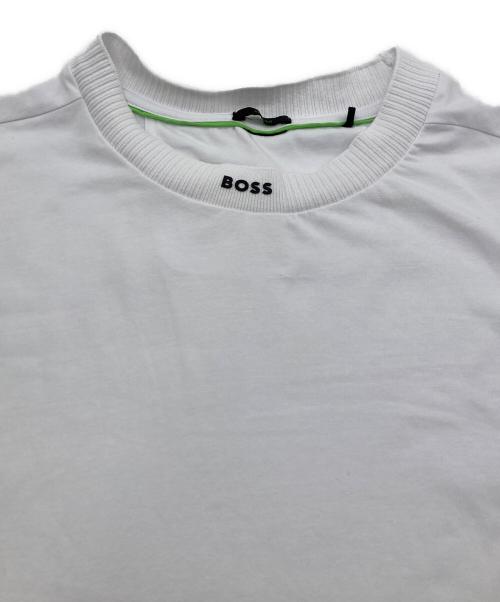HUGO BOSS（ヒューゴ ボス）HUGO BOSS (ヒューゴ ボス) Tee Rib ホワイト サイズ:Mの古着・服飾アイテム