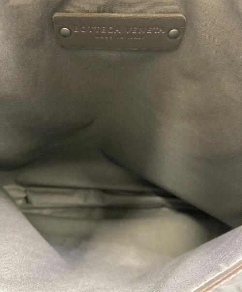 BOTTEGA VENETA（ボッテガベネタ）BOTTEGA VENETA (ボッテガベネタ) イントレチャート レザーショルダーバック ブラウンの古着・服飾アイテム