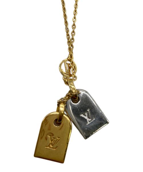 LOUIS VUITTON（ルイ ヴィトン）LOUIS VUITTON (ルイ ヴィトン) コリエプレシャスナノグラムネックレス ゴールド×シルバーの古着・服飾アイテム